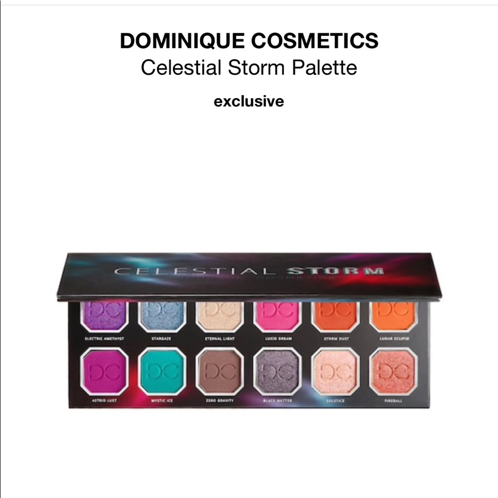 Dominique Cosmetics eyeshadow palette